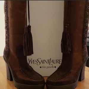YSL tall boot